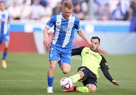 Carlos Vicente y Abqar, los dos jugadores de campo titulares en las cuatro jornadas