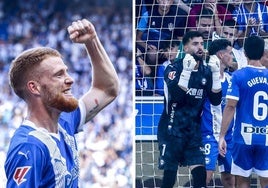 Sivera y Carlos Vicente se disputan el MVP del Alavés-Las Palmas. ¿Quién ha sido el mejor para ti? Vota aquí