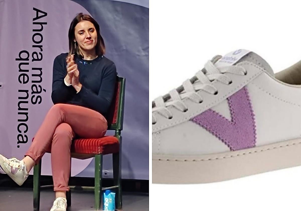 El zasca de Irene Montero tras ser acusada de llevar unas zapatillas de 160 euros