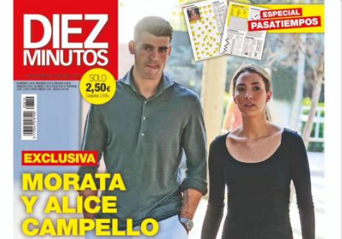 Morata y Alice Campello, pillados juntos por Madrid tras anunciar su ruptura