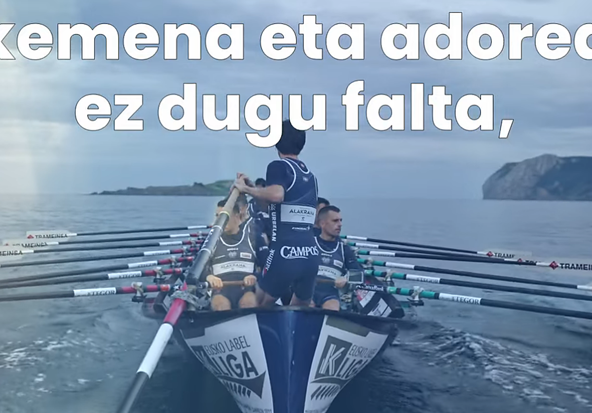 Este es el himno creado con IA para motivar a Urdaibai en la Bandera de la Concha