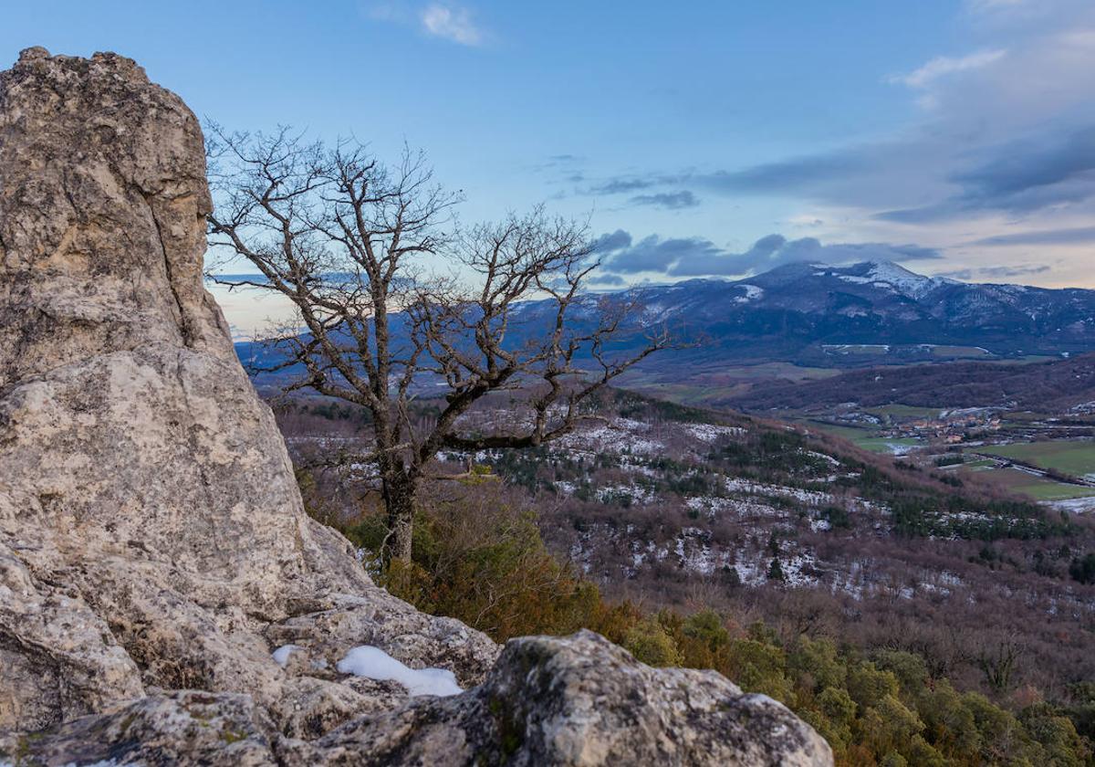 Izki, paraje inigualable para La Vuelta.