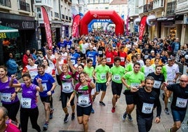 Una edición pasada de la Carrera de Empresas.