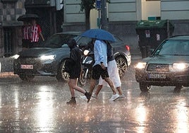 La Aemet anuncia tormentas y lluvias intensas para este viernes por la llegada de una nueva Dana
