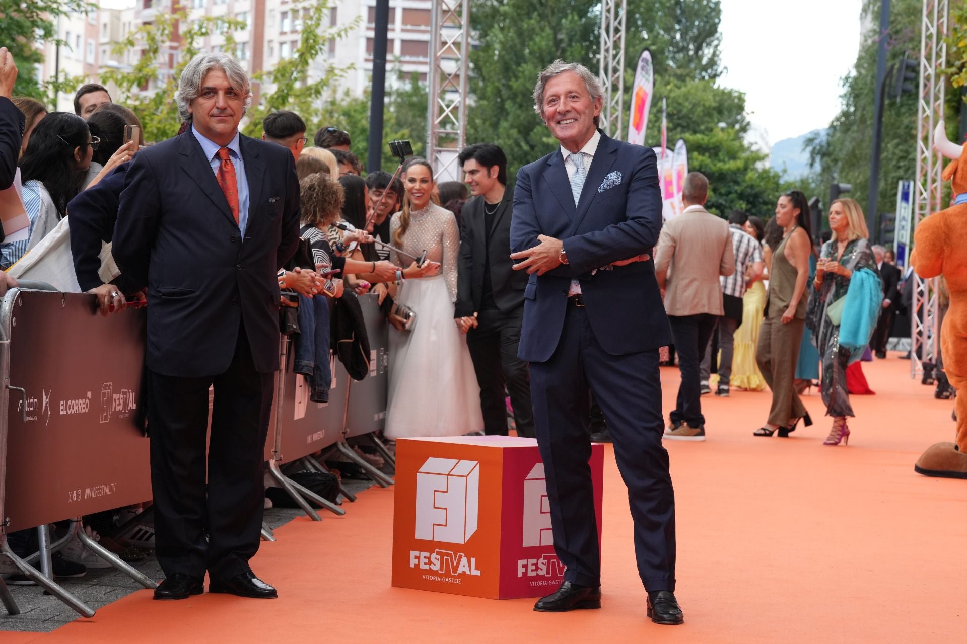 Las mejores imágenes de la alfombra naranja del FesTVal