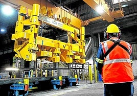 La industria es uno de los pilares estratégicos de la economía vasca.