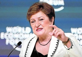 La directora gerente del FMI, Kristalina Georgieva.