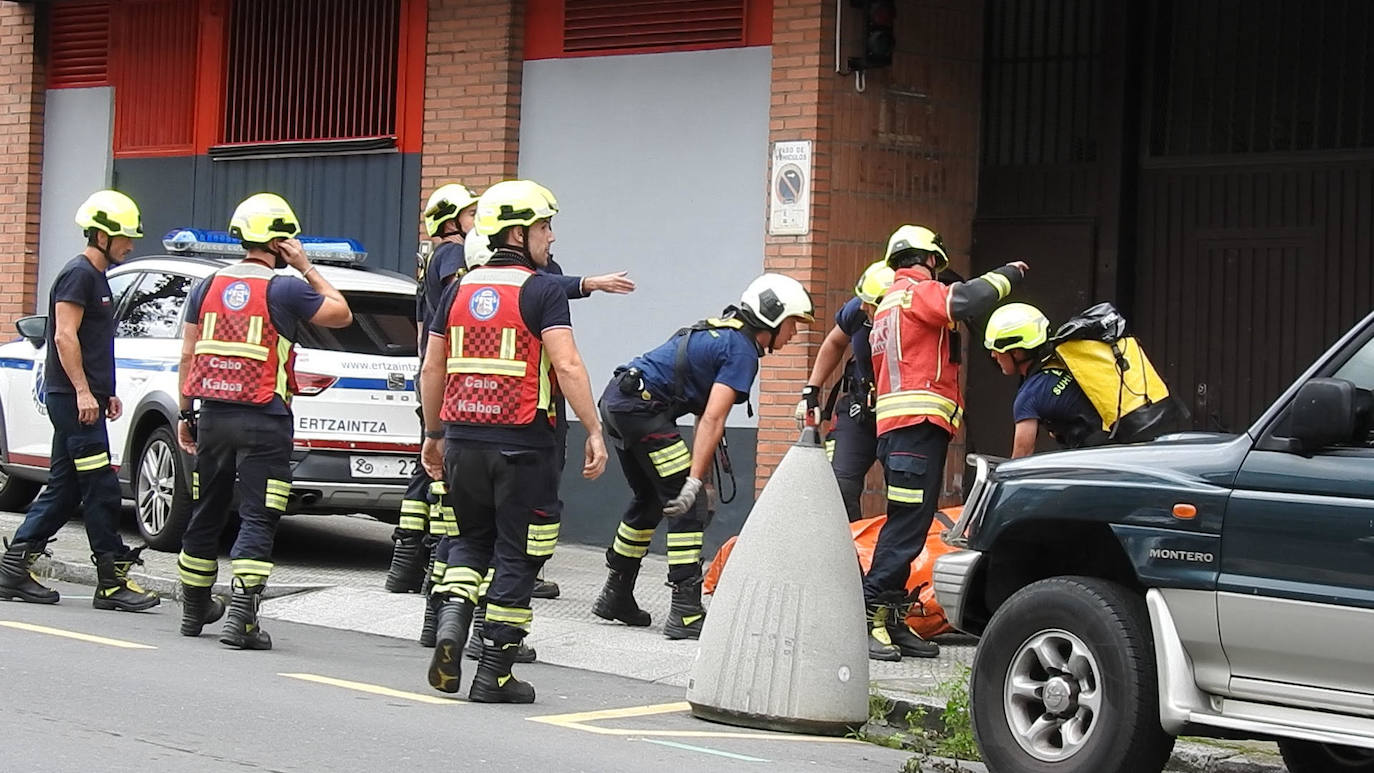 Gran despliegue policial para capturar al agresor de San Adrián