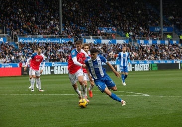 Aleñá, MVP albiazul del Alavés-Espanyol. ¿Quién ha sido el mejor para ti? Vota aquí