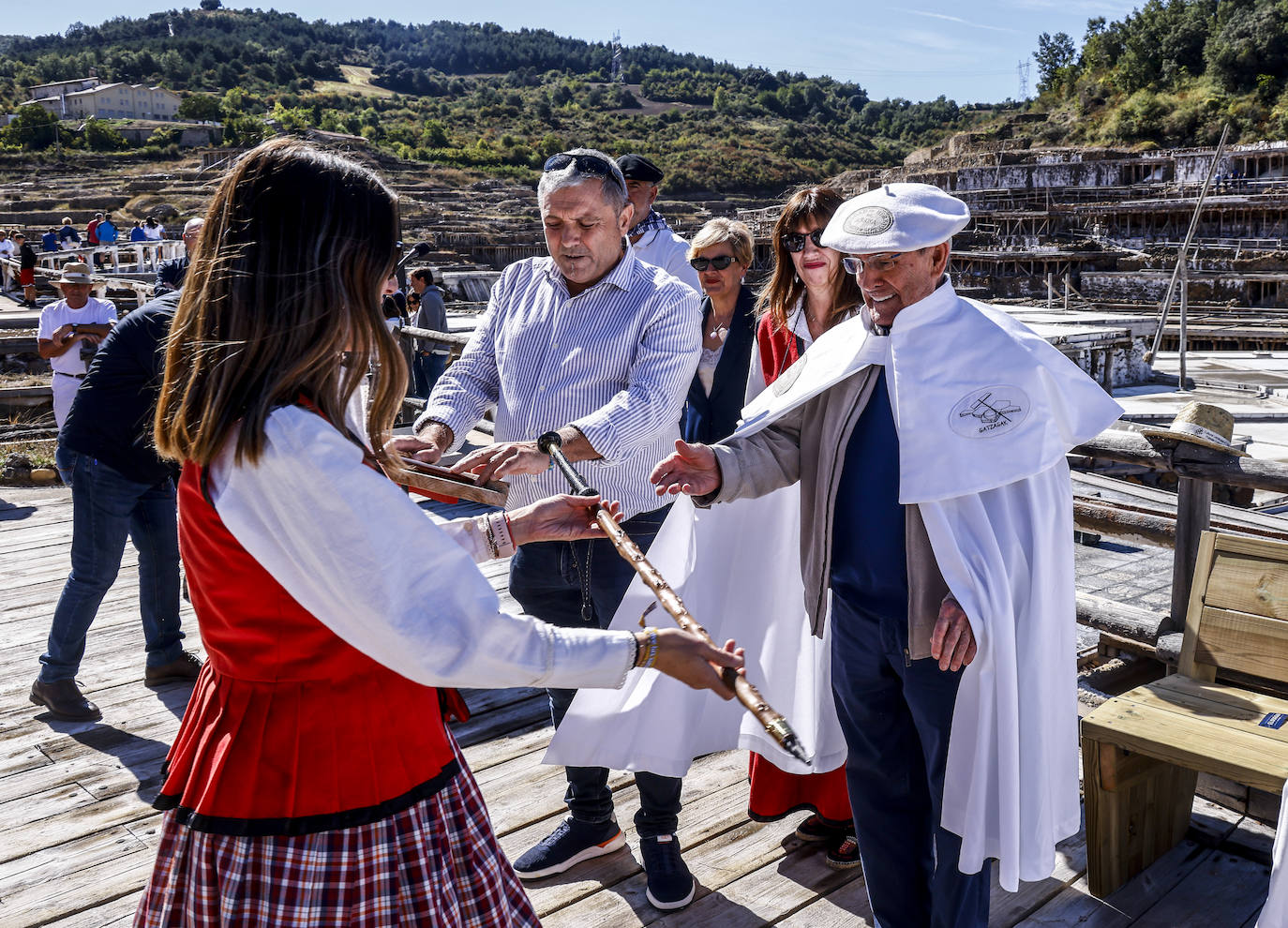 Fiesta del Entronje en Salinas de Añana