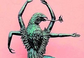 'El Bailarín', pieza de bronce a la que su autora confería propiedades de talismán.