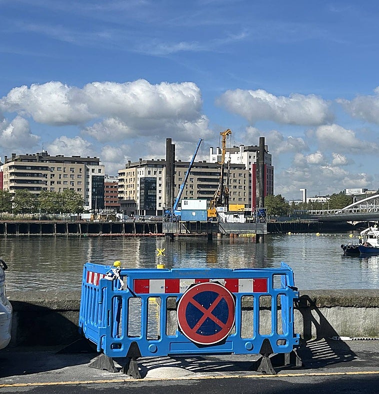Zona de la ría a la altura de Erandio