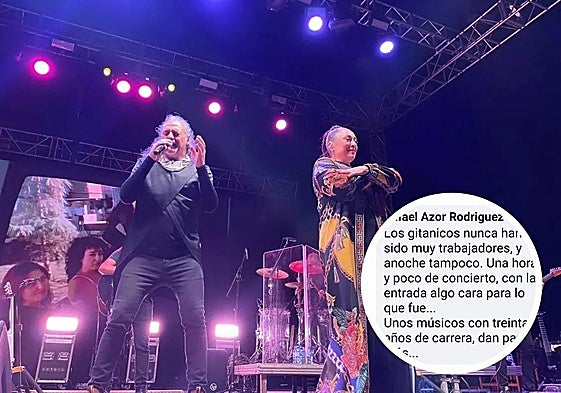 El comentario racista sobre Camela de un concejal de un pueblo de Granada: «Los gitanicos nunca han sido muy trabajadores»