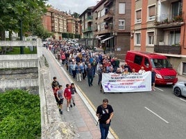 Los vecinos de la localidad salieron a la calle para reivindicar una «sanidad pública y de calidad».