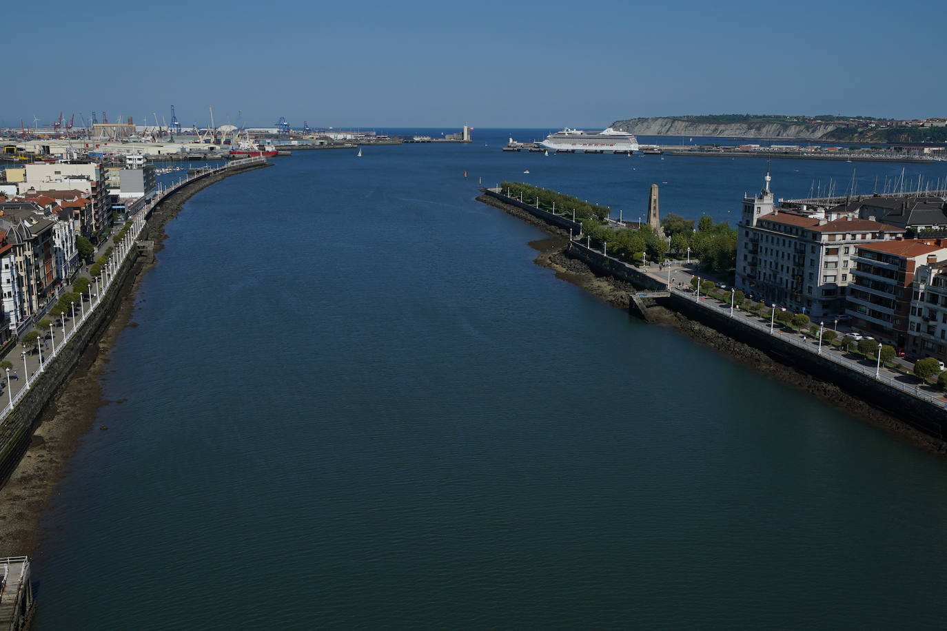 Las espectaculares imágenes que dejan las mareas vivas en Bizkaia