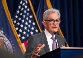 El presidente de la Reserva Federal de Estados Unidos, Jerome Powell.