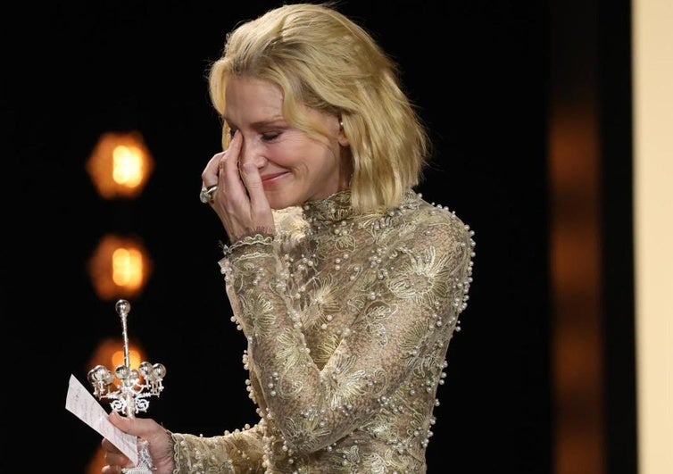 Cate Blanchett recibe el Premio Donostia: «Cuanto más hago, menos sé»