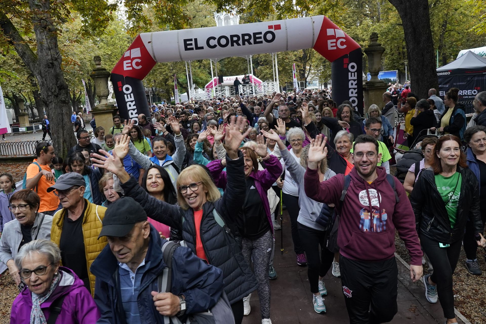 Las mejores imágenes de la XI Marcha Solidaria Green