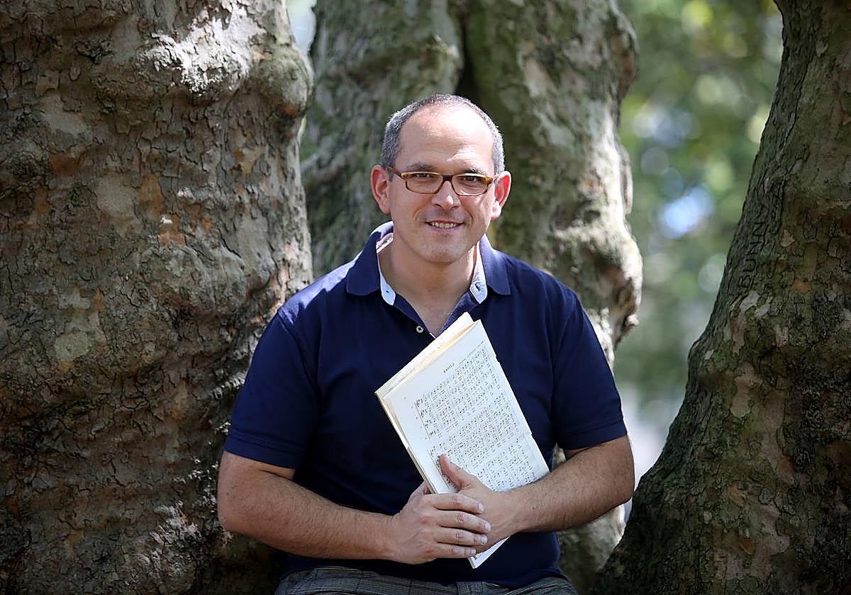 El director de la Coral de Bilbao, Iñigo Alberdi.