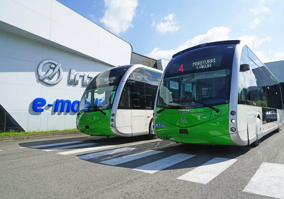 Así serán los nuevos autobuses eléctricos de Vitoria