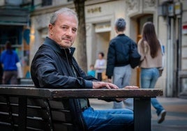 José Arellano, fotografiado ayer en la calle Dato.