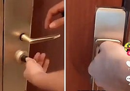 La cerradura antirrobo que revoluciona el mercado y funciona como una puerta de garaje