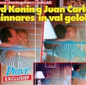 Salen a la luz las fotos del rey Juan Carlos y Bárbara Rey besándose