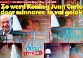 Salen a la luz las fotos del rey Juan Carlos y Bárbara Rey besándose