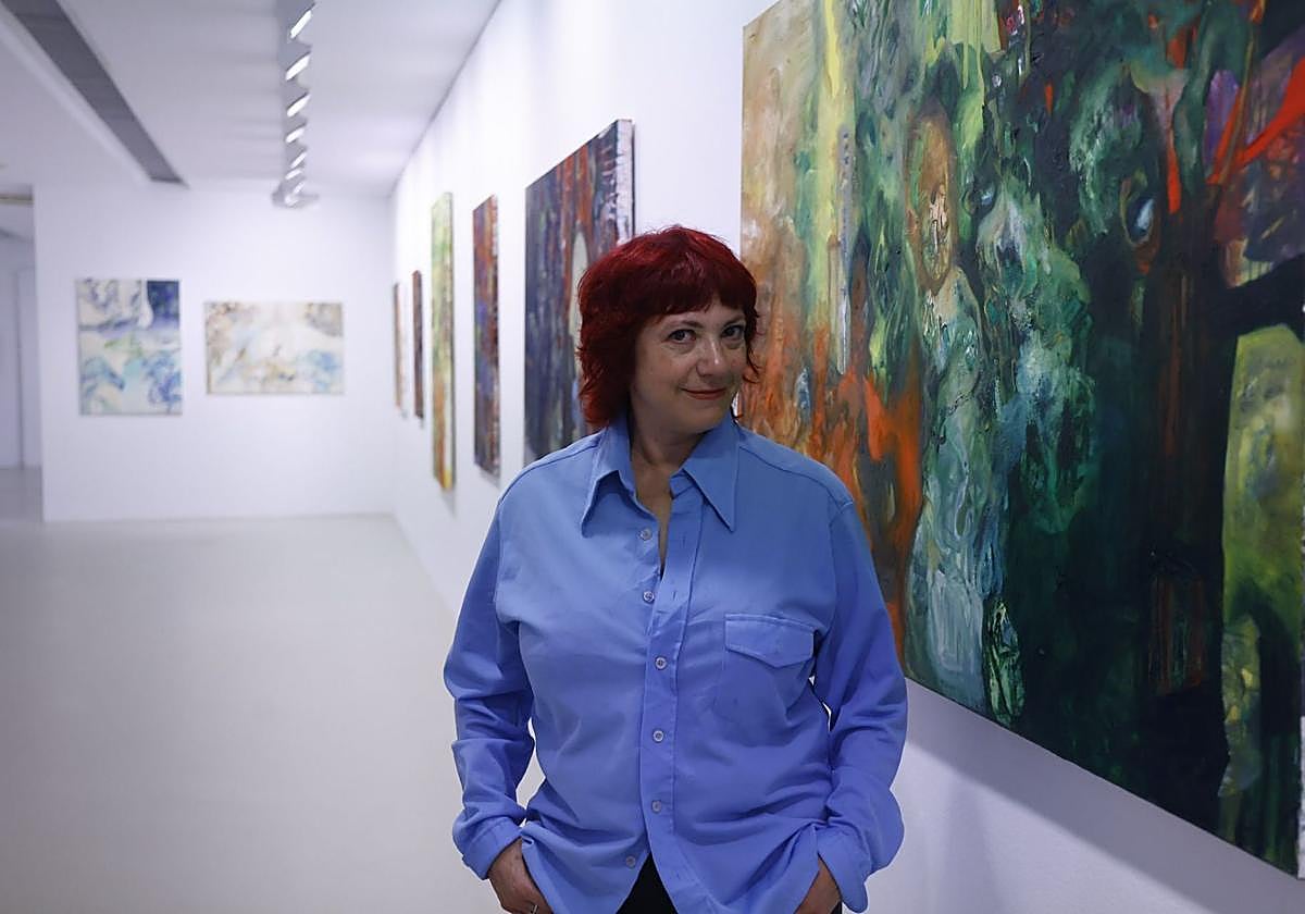 Dorleta Ortiz de Elguea firma su primera muestra retrospectiva en Montehermoso.