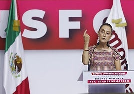 La presidenta electa de México, Claudia Sheinbaum, en una imagen de archivo.