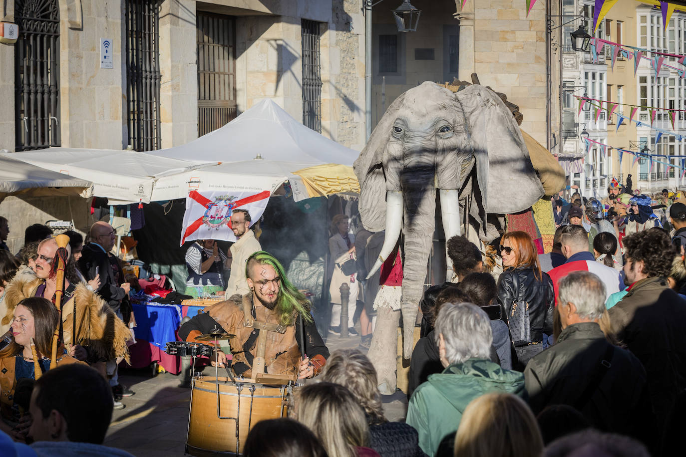 Las mejores imágenes del Mercado Medieval de Vitoria