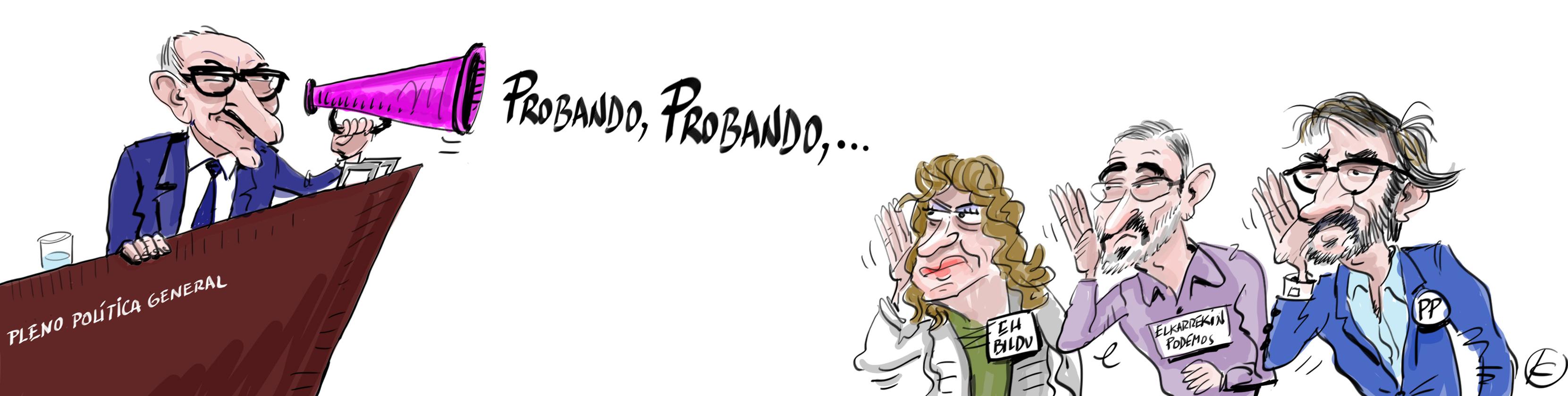 La tira de Cerrajería y el Pleno de Política General