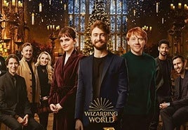 Parte del elenco de Harry Potter.