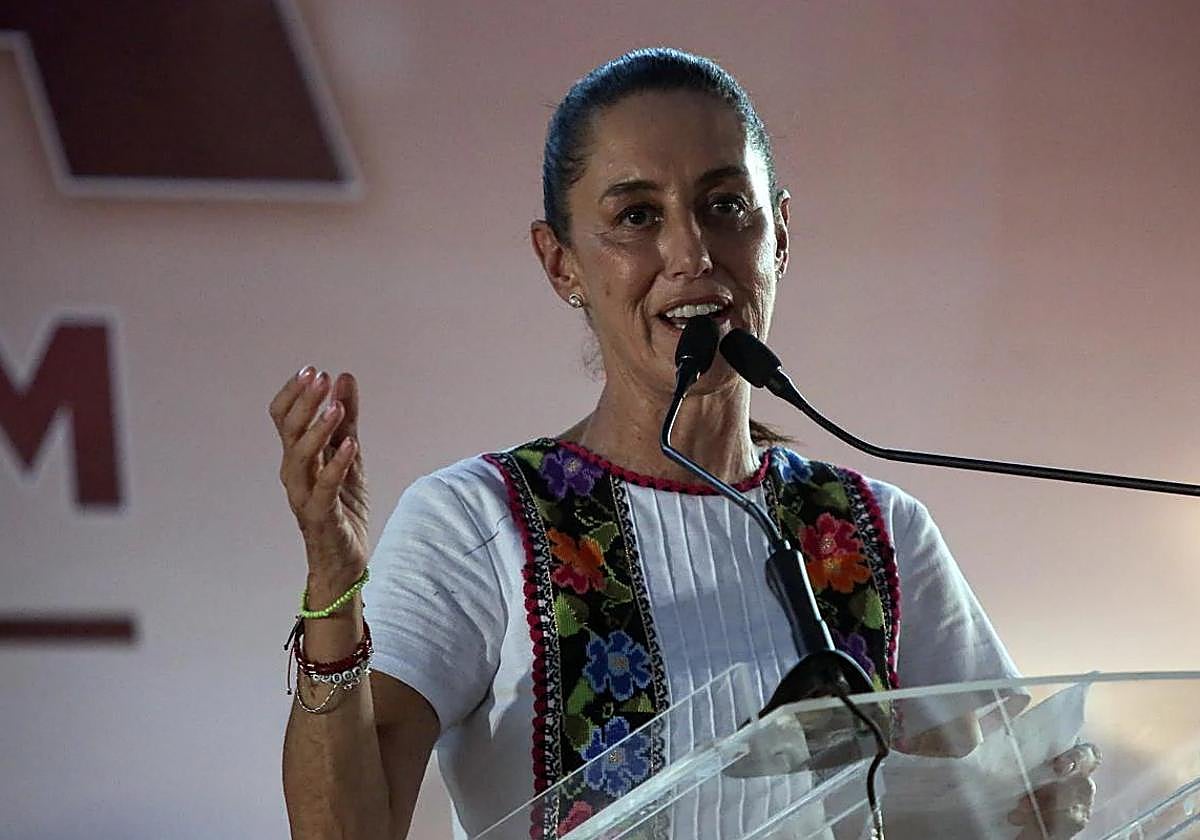 La presidenta electa de México, Claudia Sheinbaum.