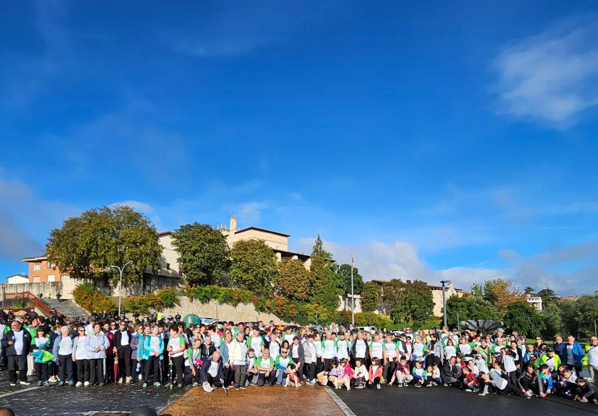 Imagen principal - «La marcha contra el cáncer es una puerta a la esperanza»