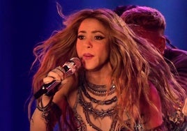 Shakira, en un concierto.