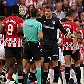 El mal fario de Agirrezabala en San Mamés: segundo partido que no acaba