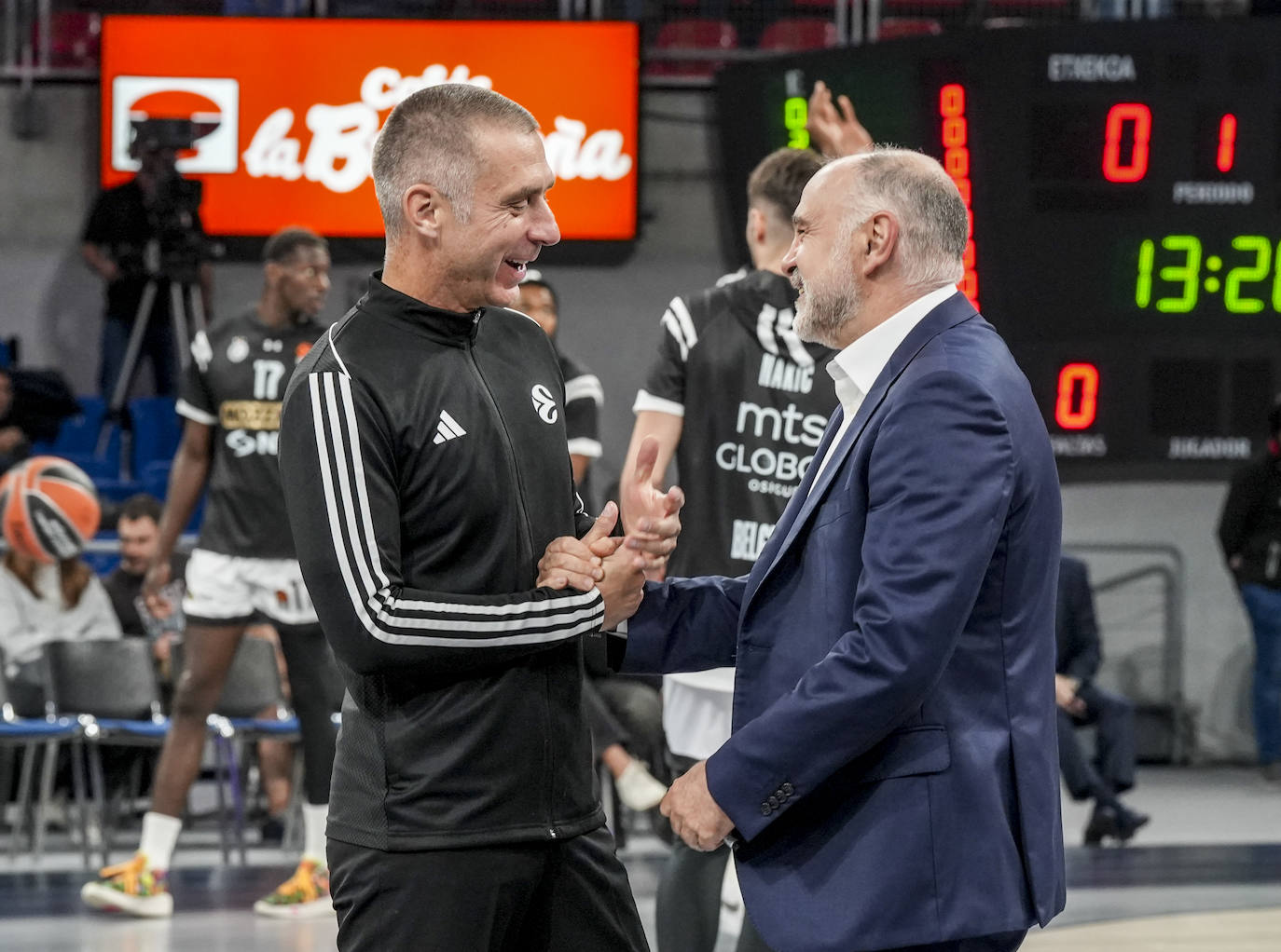 Baskonia-Partizan, en imágenes