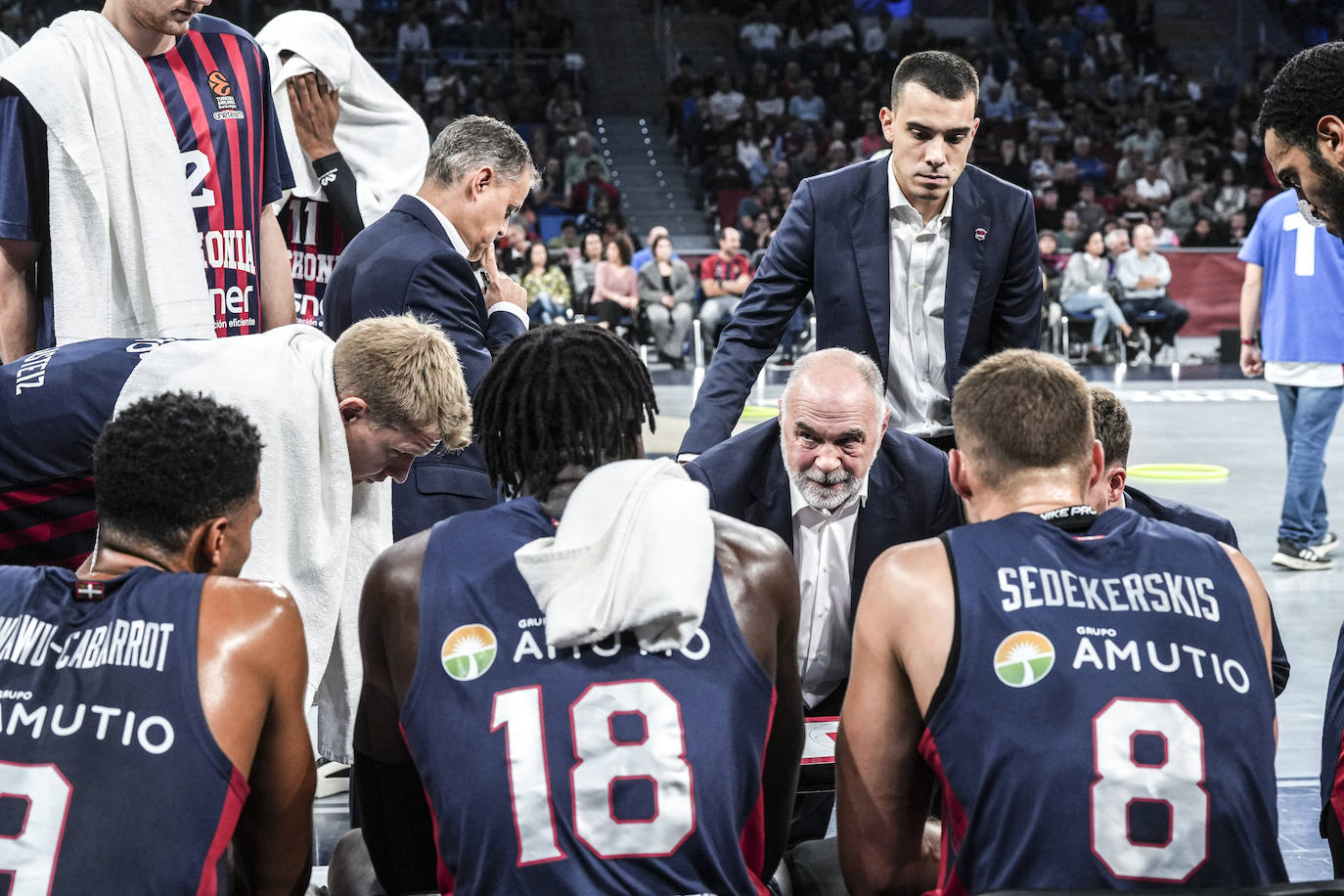 Baskonia-Partizan, en imágenes