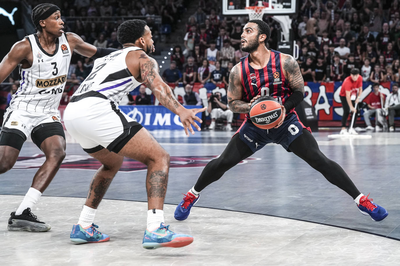 Baskonia-Partizan, en imágenes