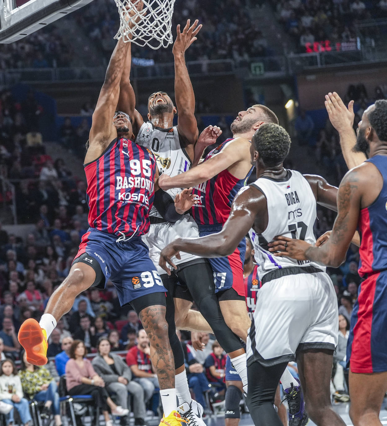 Baskonia-Partizan, en imágenes