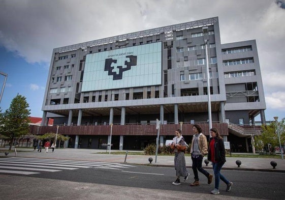 Imagen del campus de la UPV en Leioa.