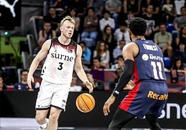 El Bilbao Basket se queda con la miel en los labios en Vitoria