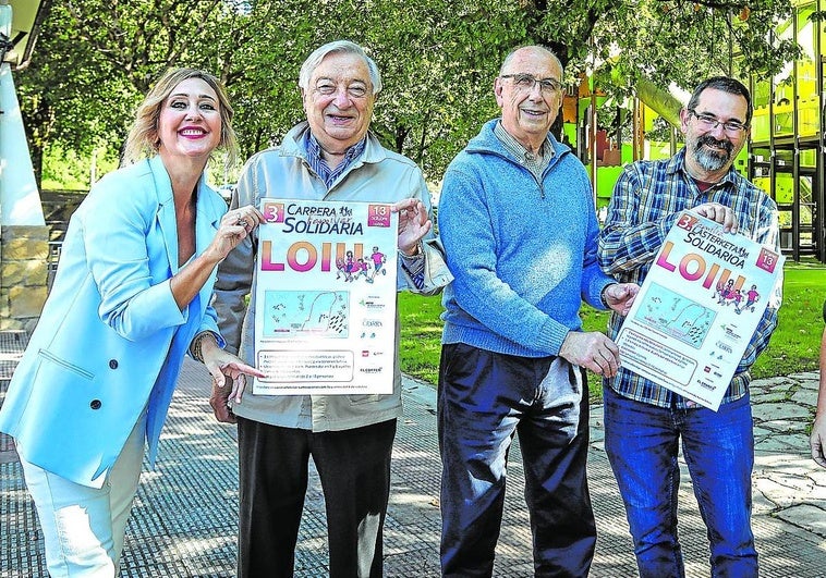 Organizadores y patrocinadores, tras la presentación de esta tercera edición.