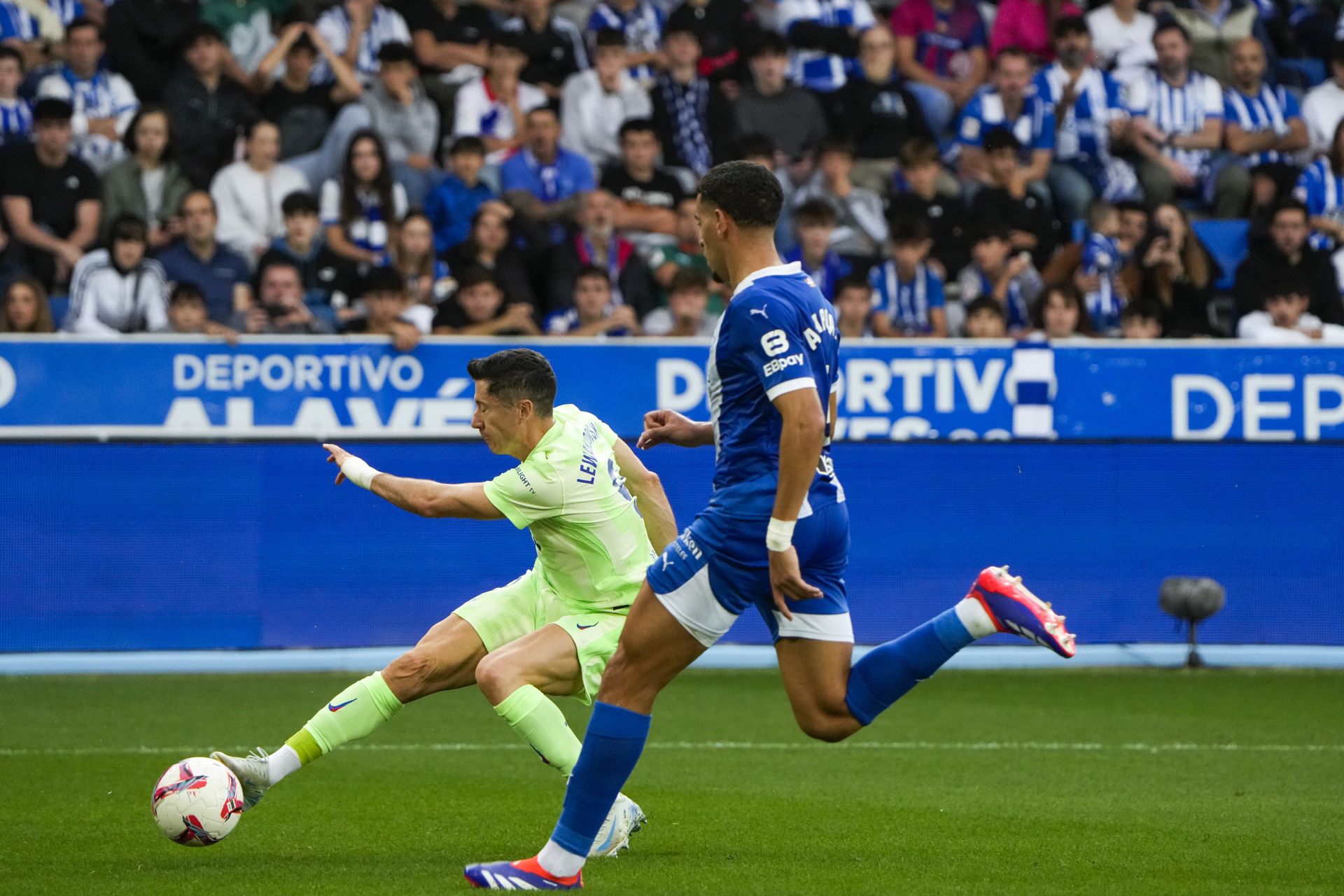 El Alavés-Barcelona de LaLiga, en imágenes