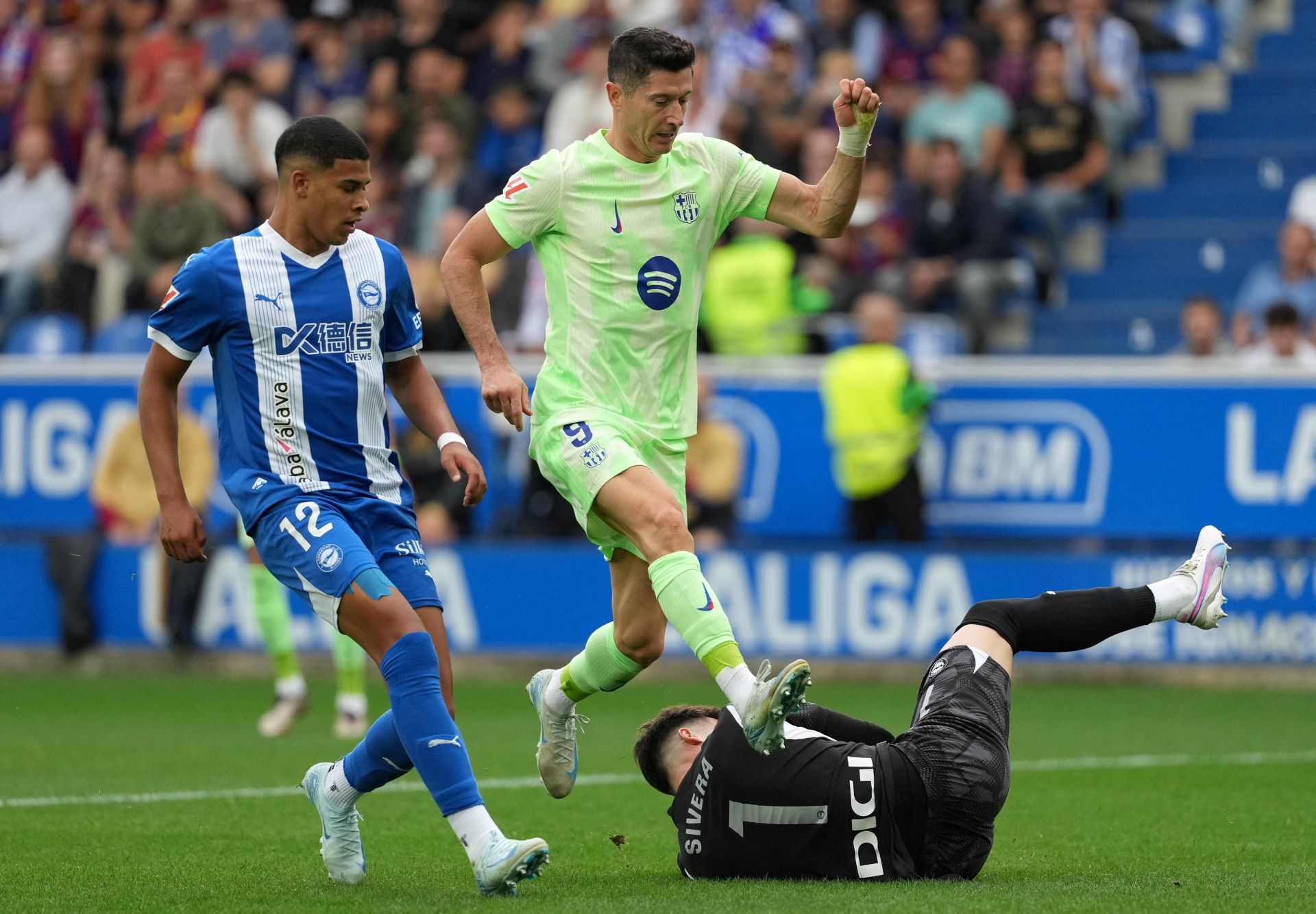 El Alavés-Barcelona de LaLiga, en imágenes