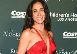 Megan Markle, en una gala benéfica del Hospital Infantil de Los Ángeles.