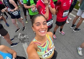 La experiencia de una influencer vasca en la maratón de Lisboa: «Ha terminado con un sabor agridulce»