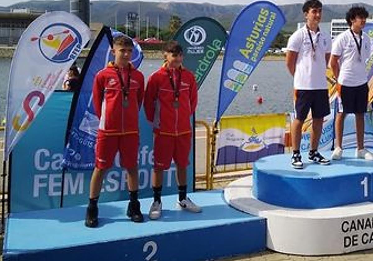 Los subcampeones del Club Antares.