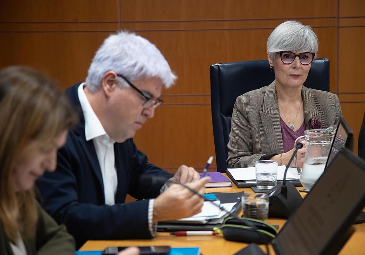 Comparecencia de Miren Elgarresta para presentar la hoja de ruta del Gobierno vasco en materia de Igualdad.